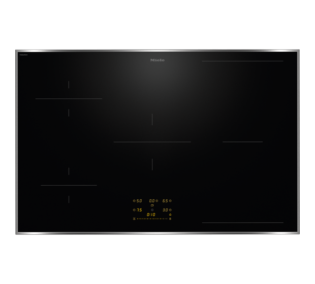 Miele KM8484FR autarkes 80 cm 80.6 cm Induktions Kochfeld/Herdplatte 5 Zone(n) f&uuml;r 1.687,00 Euro