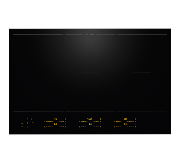 Miele KM8585FL autarkes 80 cm Induktions Kochfeld/Herdplatte 6 Zone(n) f&uuml;r 2.149,00 Euro
