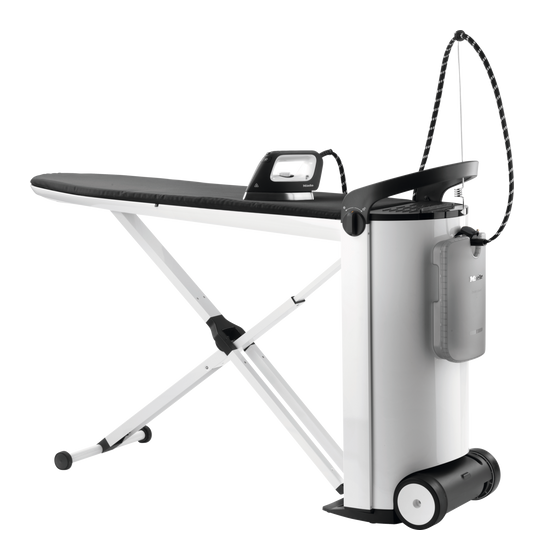 Miele PIB100 [EL] Dampfbügelsystem 2200 W Dampfbügelstation 100 g/min  (Schwarz, Weiß) f&uuml;r 3.425,00 Euro