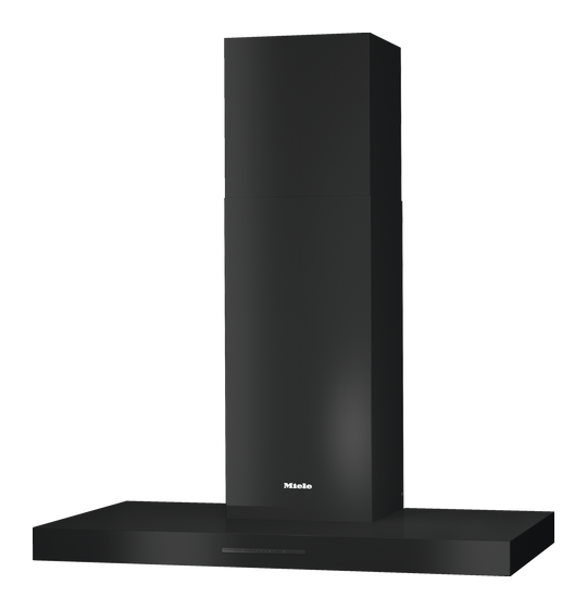 Miele PUR98W Abluft/Umluft Dunstabzugshaube/Esse Wand 90 cm (Schwarz) f&uuml;r 699,00 Euro