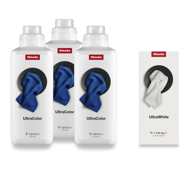 Miele Set UltraColor & UltraWhite Set UltraColor und UltraWhite 4er Pack f&uuml;r 49,99 Euro