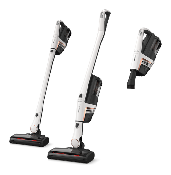 Miele Triflex HX2 125 Edition Handstaubsauger mit Staubbeutel bis 60 min Laufzeit 25,2 V Hygienefilter  (Weiß) f&uuml;r 589,00 Euro