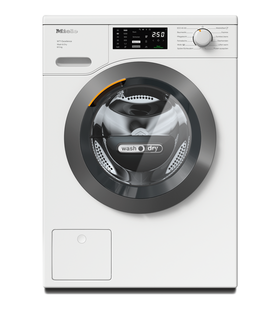 Miele WTD165WPM 8 kg 5 kg Kondensations Waschtrockner 1500 U/min f&uuml;r 1.729,00 Euro