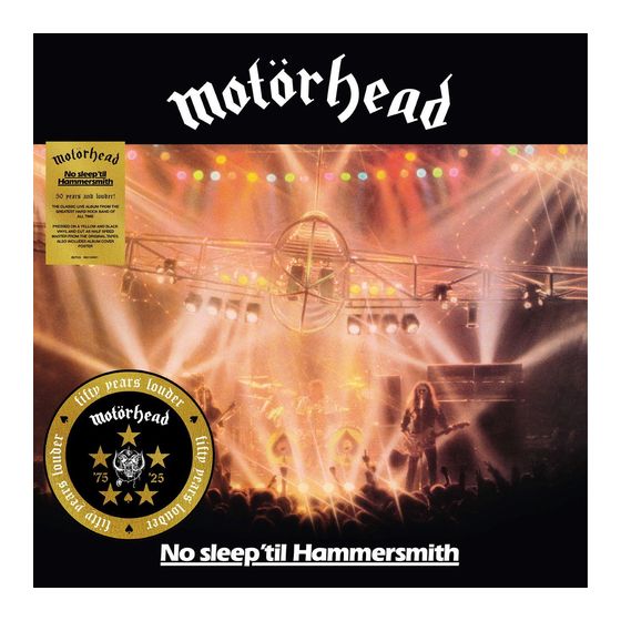 Motörhead - No Sleep 'Til Hammersmith Live (50th Ann. Spl. LP) f&uuml;r 29,99 Euro