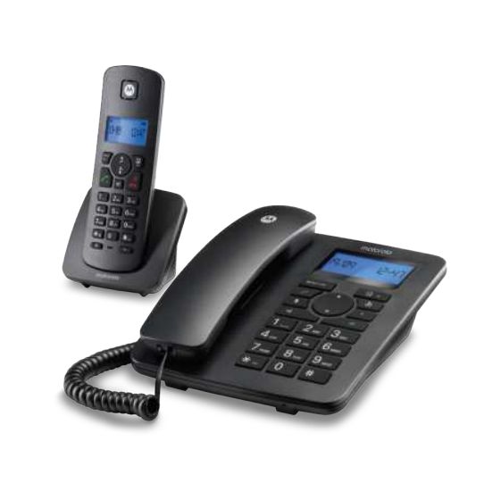 Motorola C4201 Analoges/DECT-Telefon  (Schwarz) f&uuml;r 78,99 Euro