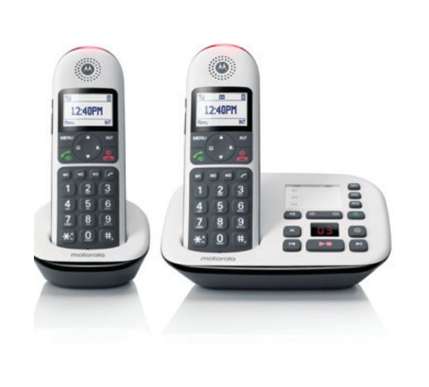 Motorola CD5012 Duo Smartphone  (Schwarz, Weiß) f&uuml;r 89,99 Euro