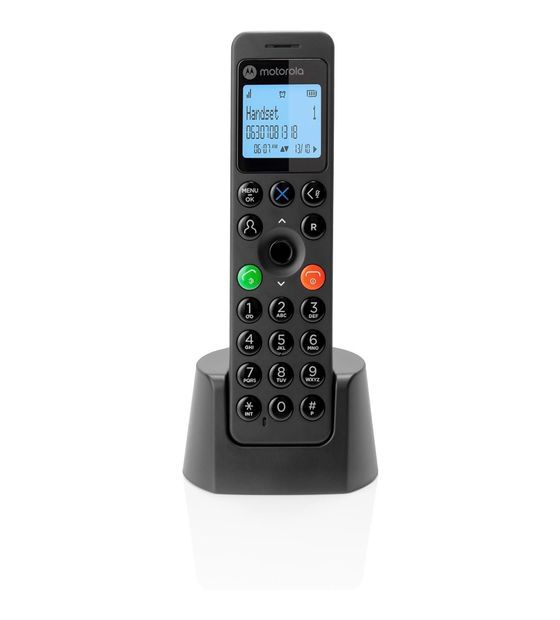 Motorola DOT201 DECT-Telefon  (Schwarz) f&uuml;r 36,99 Euro