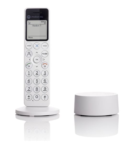 Motorola DOT411 DECT-Telefon  (Weiß) f&uuml;r 69,49 Euro