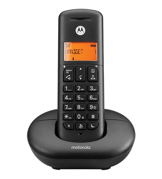 Motorola E201 DECT-Telefon  (Schwarz) f&uuml;r 29,49 Euro