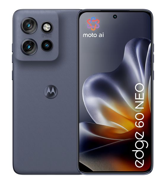 Motorola Edge 60 Neo 256 GB 5G Smartphone 16,1 cm (6.36 Zoll) Android 50 MP Dreifach Kamera Dual Sim WiFi 6E (PANTONE Grisaille) f&uuml;r 298,00 Euro