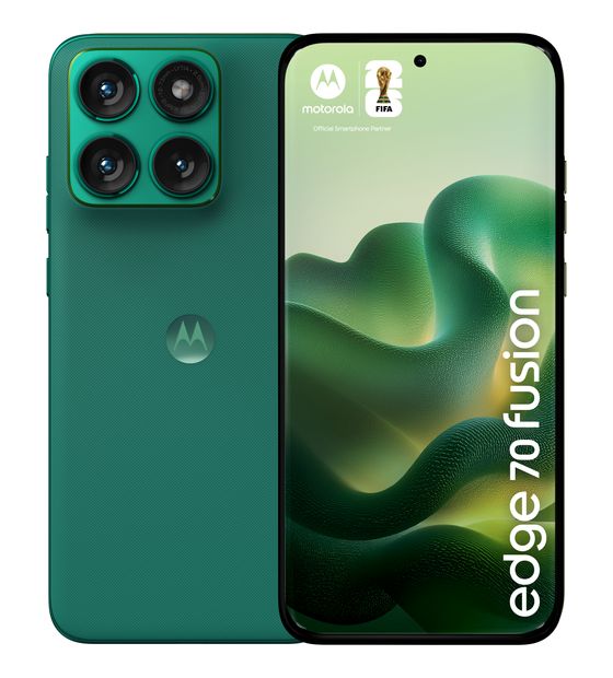 Motorola Edge 70 Fusion 256 GB 5G Smartphone 17,2 cm (6.78") 2,5 GHz Android 50 MP Dual Kamera Dual Sim WiFi 6E (PANTONE Sporting Green) f&uuml;r 419,00 Euro