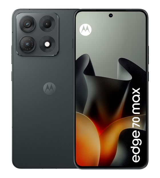 Motorola Edge 70 max 256 GB 5G Smartphone 17,3 cm (6.8 Zoll) Android 50 MP Dual Kamera Dual Sim WiFi 7 (PANTONE Dark Shadow) f&uuml;r 748,00 Euro