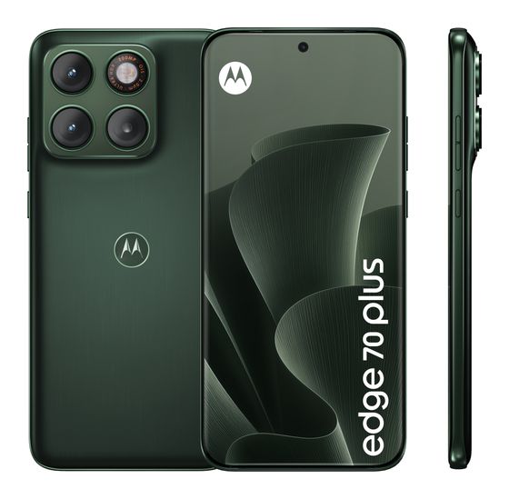 Motorola Edge 70 plus 256 GB 5G Smartphone 17,2 cm (6.78") Android 200 MP Dual Kamera Dual Sim WiFi 6E (PANTONE Mountain View) f&uuml;r 599,00 Euro