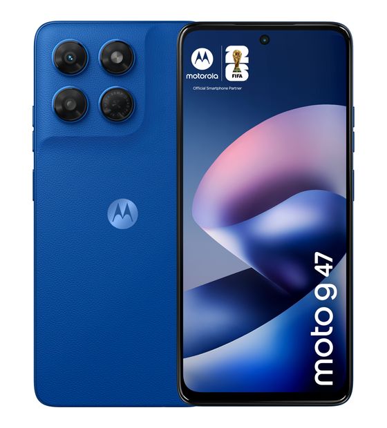Motorola Moto g47 128 GB 5G Smartphone 16,9 cm (6.67 Zoll) Android 108 MP Dual Kamera Dual Sim WiFi 5 (PANTONE Nautical Blue) f&uuml;r 205,00 Euro
