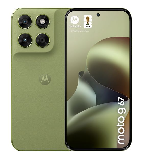 Motorola Moto g67 256 GB 5G Smartphone 17,3 cm (6.8 Zoll) 2,4 GHz Android 50 MP Dual Kamera Dual Sim WiFi 5 (PANTONE Nile) f&uuml;r 214,00 Euro