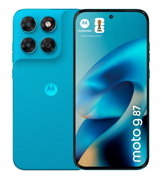 Motorola Moto G87 256 GB 5G Smartphone 17,2 cm (6.78") Android 200 MP Dual Kamera Dual Sim WiFi 5 (PANTONE Blue Atoll) f&uuml;r 379,00 Euro