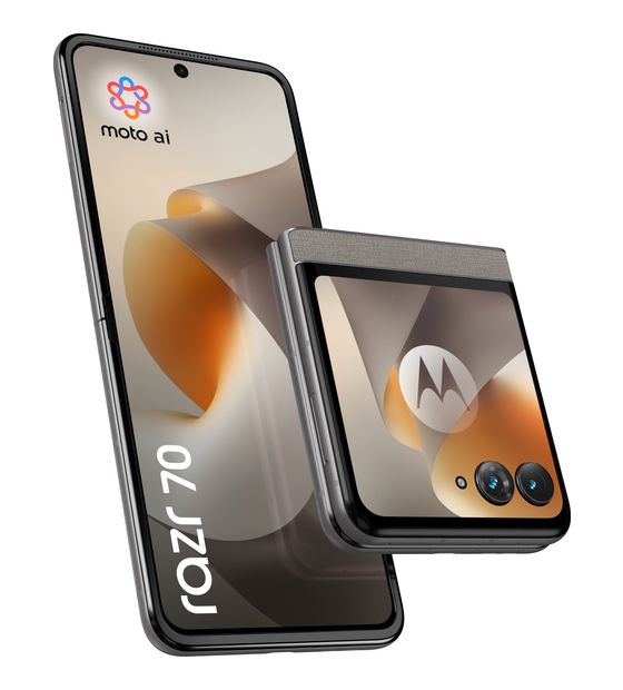 Motorola Razr 70 256 GB 5G Smartphone 17,5 cm (6.9 Zoll) Android 50 MP Dual Kamera Dual Sim WiFi 6E (PANTONE Hematite) f&uuml;r 869,00 Euro