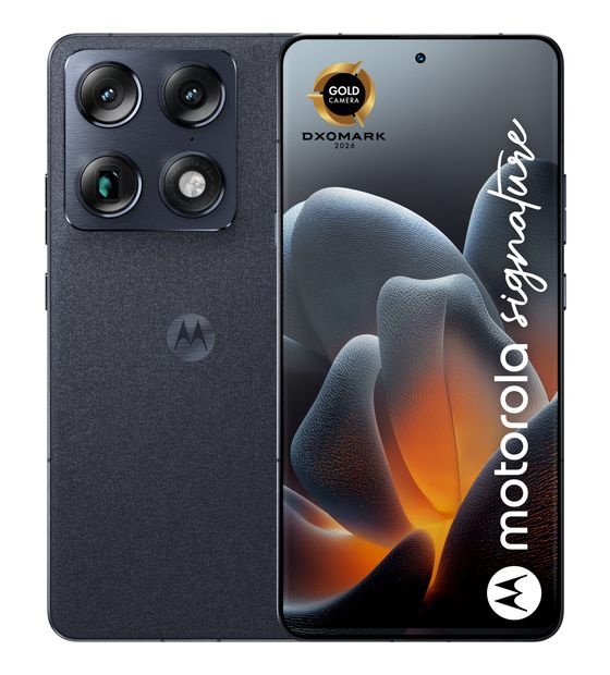 Motorola Signature 512 GB 5G Smartphone 17,2 cm (6.78") 3,8 GHz Android 50 MP Dreifach Kamera Dual Sim WiFi 7 (PANTONE Carbon) f&uuml;r 999,00 Euro