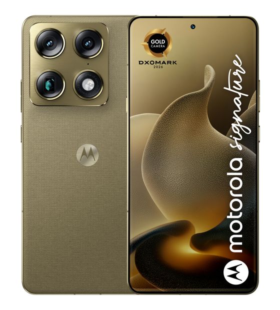 Motorola Signature 512 GB 5G Smartphone 17,2 cm (6.78") 3,8 GHz Android 50 MP Dreifach Kamera Dual Sim WiFi 7 (PANTONE Martini Olive) f&uuml;r 999,00 Euro