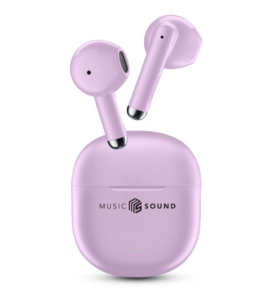 Music Sound Breeze In-Ear Bluetooth Kopfhörer Kabellos TWS  (Pink) f&uuml;r 18,99 Euro