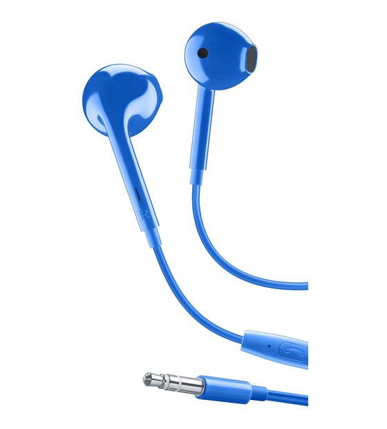 Music Sound Color In-Ear Kopfhörer Kabelgebunden  (Blau) f&uuml;r 7,99 Euro