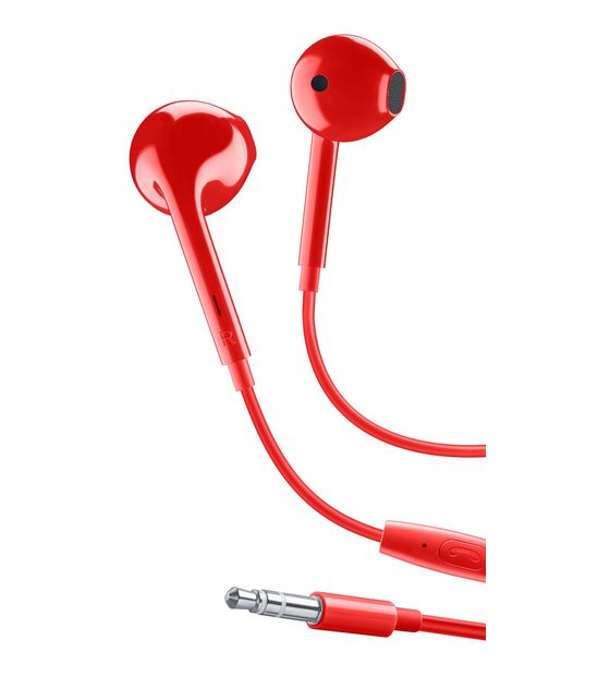Music Sound Color In-Ear Kopfhörer Kabelgebunden  (Rot) f&uuml;r 7,99 Euro