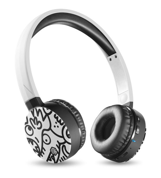 Music Sound Fantasy Over Ear Bluetooth Kopfhörer kabellos 16 h Laufzeit  (Weiß) f&uuml;r 34,99 Euro