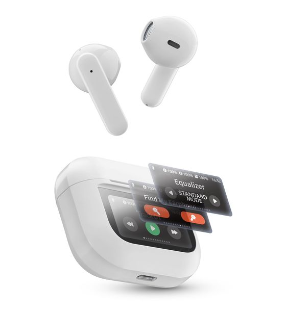 Music Sound Groove In-Ear Bluetooth Kopfhörer Kabellos TWS 5 h Laufzeit USB Typ-C  (Weiß) f&uuml;r 34,99 Euro