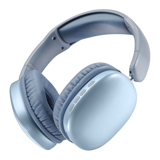 Music Sound Maxi3 Ohraufliegender Bluetooth Kopfhörer kabellos 35 h Laufzeit  (Blau) f&uuml;r 29,49 Euro