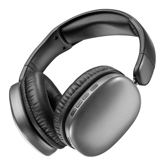 Music Sound Maxi3 Over Ear Bluetooth Kopfhörer kabellos 27 h Laufzeit  (Schwarz) f&uuml;r 34,49 Euro
