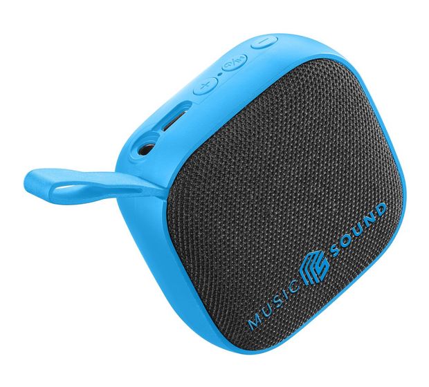 Music Sound Mini 3 W Bluetooth Lautsprecher Laufzeit bis 4 h  (Blau) f&uuml;r 16,49 Euro