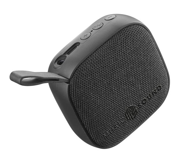 Music Sound Mini 3 W Bluetooth Lautsprecher Laufzeit bis 4 h  (Schwarz) f&uuml;r 16,49 Euro