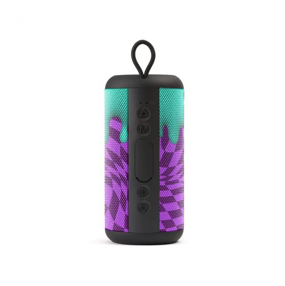Music Sound Vertical 5 W Bluetooth Lautsprecher Laufzeit bis 4 h  (Violett) f&uuml;r 21,49 Euro