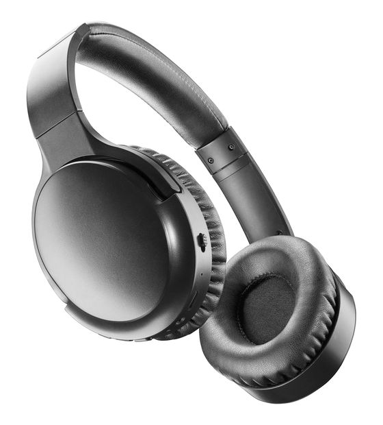 Music Sound Vibra Over Ear Bluetooth Kopfhörer kabellos 35 h Laufzeit  (Schwarz) f&uuml;r 50,99 Euro