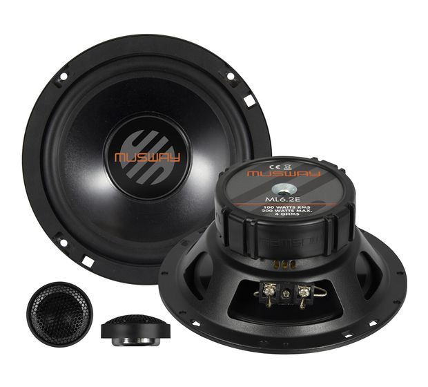 Musway ML6.2E 2-Wege Einbaulautsprecher 200 W f&uuml;r 205,99 Euro