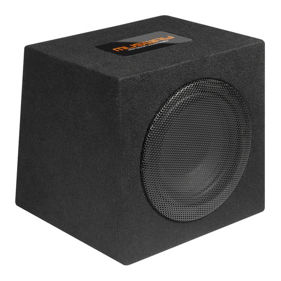Musway MR108Q Einbaulautsprecher f&uuml;r 151,99 Euro
