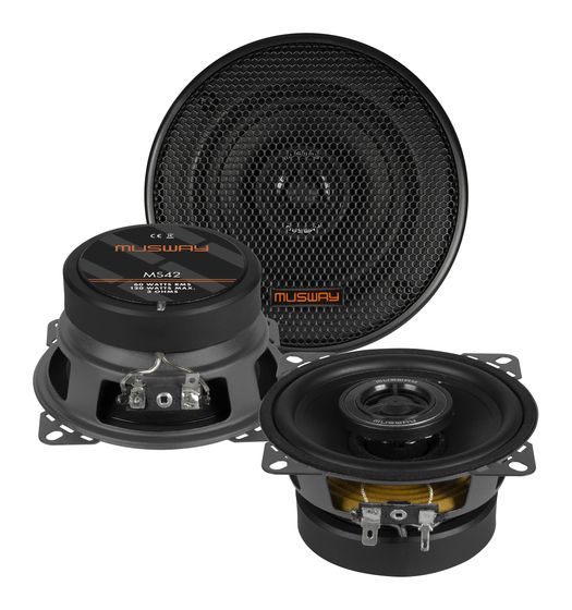Musway MS42 2-Wege Einbaulautsprecher 120 W f&uuml;r 70,99 Euro