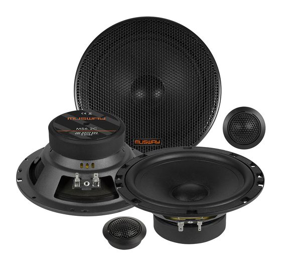 Musway MS6.2C 2-Wege Einbaulautsprecher 200 W f&uuml;r 151,99 Euro