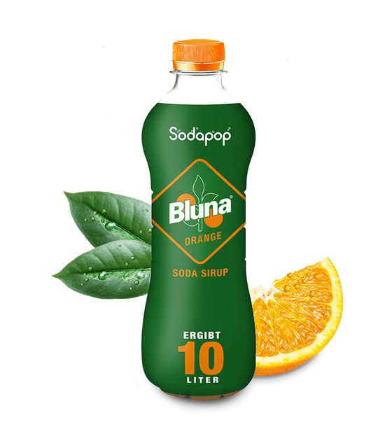 Sodapop Bluna Orange Soda Sirup 0,5l f&uuml;r 4,99 Euro