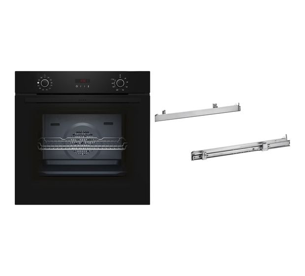 Neff BMK120KBSP (B2CVG6AK3 + Z11TI15X0) Einbaubackofen groß Dampfgaren AutoClean f&uuml;r 612,00 Euro