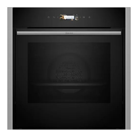 Neff BMK5470CR (B54CR71N0 + Z1608CX0) Slide &Hide Einbaubackofen groß AutoClean f&uuml;r 1.335,00 Euro
