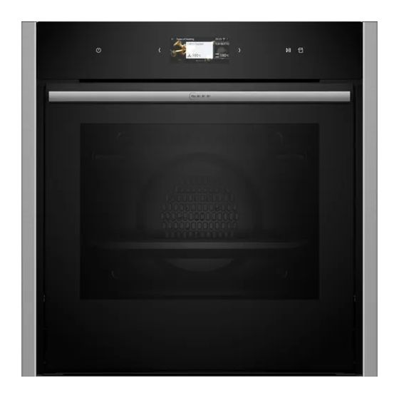 Neff BMK6470VS (B64VS71N0 + Z1608CX0) Einbaubackofen groß Dampfgaren AutoClean f&uuml;r 1.563,00 Euro