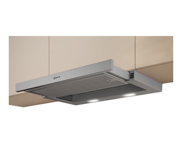 Neff D46BR12X7 Abluft/Umluft Dunstabzugshaube/Esse Einbau 60 cm (Silber) f&uuml;r 188,99 Euro