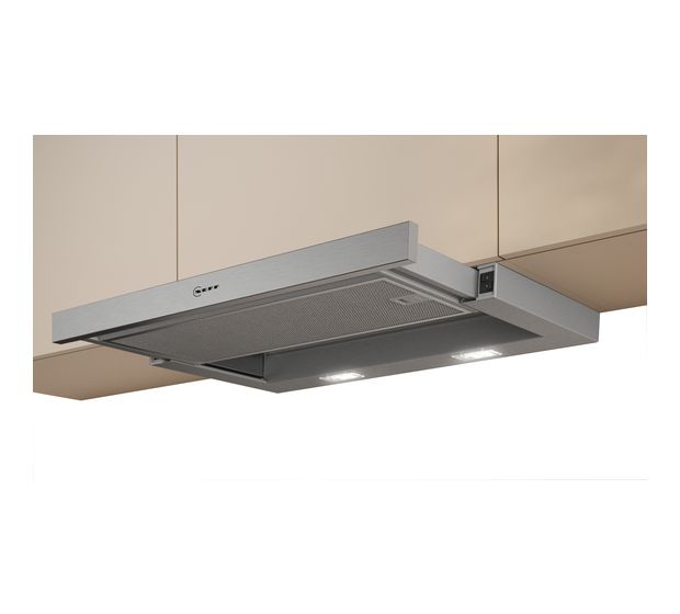 Neff D46BR22X2 Abluft/Umluft Dunstabzugshaube/Esse Einbau 60 cm (Edelstahl) f&uuml;r 214,99 Euro