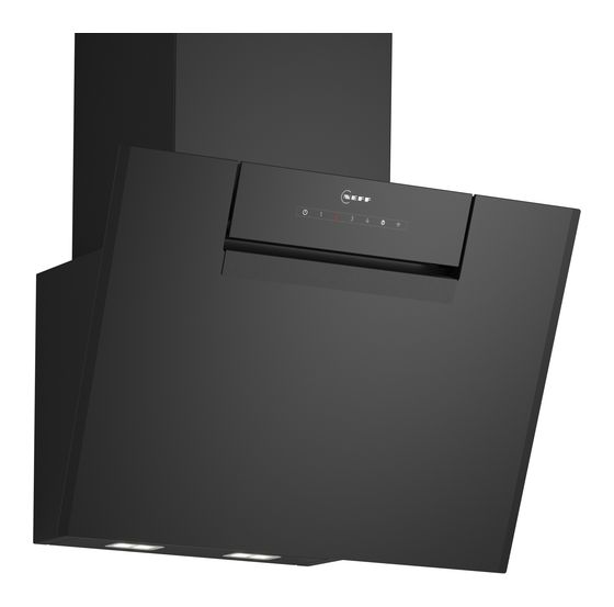 Neff D65IFN1S0 Abluft/Umluft Dunstabzugshaube/Esse Wand 60 cm (Schwarz) f&uuml;r 506,00 Euro