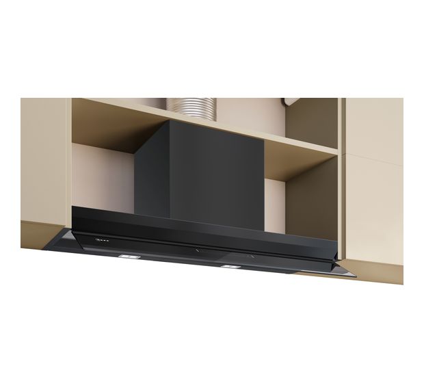 Neff D97XDP2S0 Abluft/Umluft Dunstabzugshaube/Esse Unterbau 90 cm (Schwarz) f&uuml;r 588,00 Euro