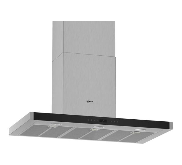 Neff DMK95BMP5 Abluft/Umluft Dunstabzugshaube/Esse Wand 90 cm (Edelstahl) f&uuml;r 1.063,00 Euro