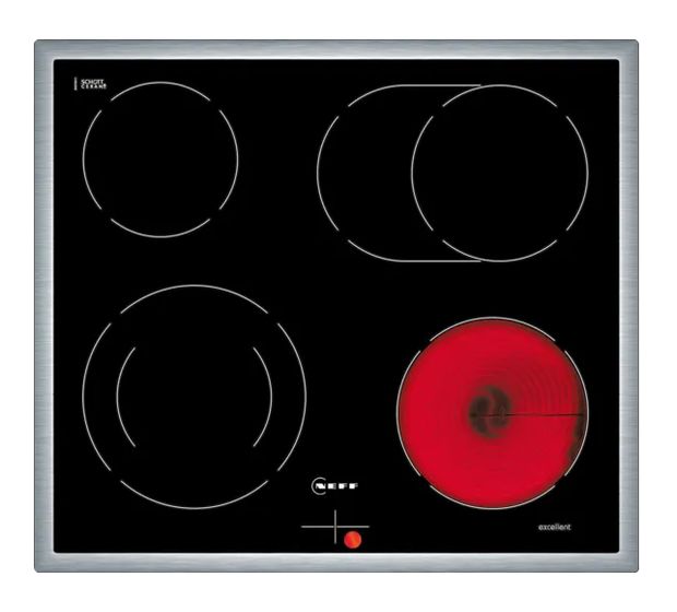 Neff M16SRF0M0 herdgesteuertes 60 cm Glaskeramik Kochfeld/Herdplatte 4 Zone(n) f&uuml;r 330,00 Euro
