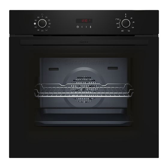 Neff N30 B2CVG6AK3 Einbaubackofen groß Dampfgaren AutoClean f&uuml;r 517,00 Euro