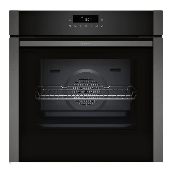 Neff N50 BLE310APBT (B6ACJ7AG3 + Z1365WX0 + Z1608BX0) Einbaubackofen groß AutoClean f&uuml;r 1.539,00 Euro